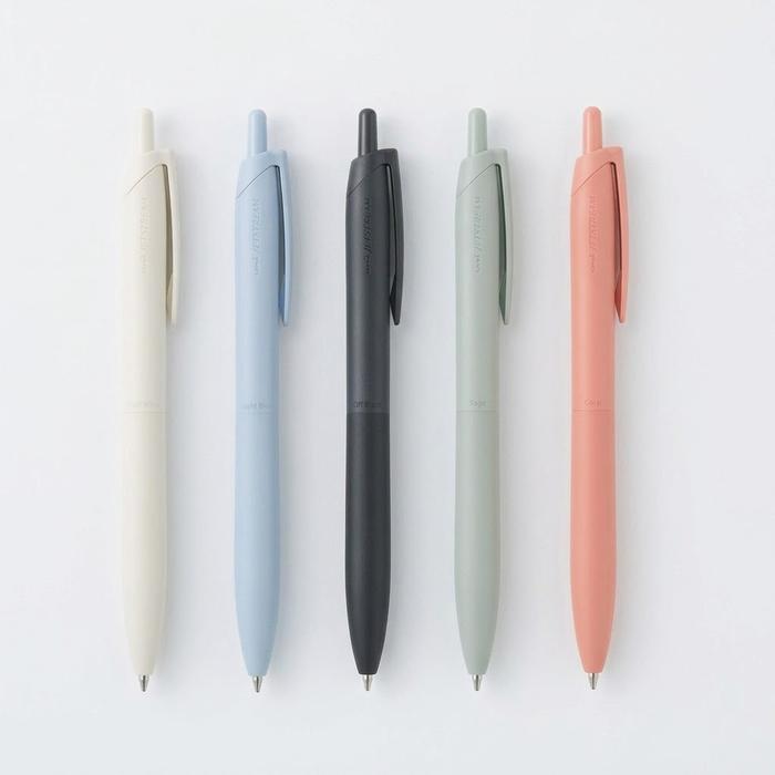uni JETSTREAM Single 0.5 mm Ballpoint Pen – Lite Touch Ink, 7 Colors