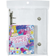 KOKUYO Kollektion Datei A6 Transparent – 6-Ring Nachfüllbarer Sticker- und Kleinteileordner GFU-HB101T