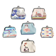 Japanese Kiss-Lock Coin Purse – Traditional Japanese Designs