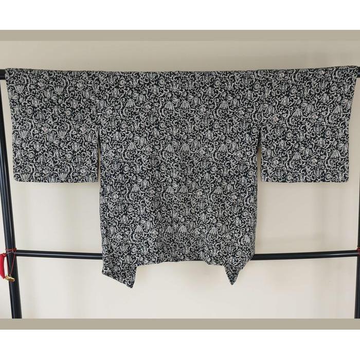 Vintage Haori – Black Pattern