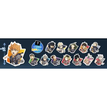 Haikyu!! The Dumpster Battle Die-Cut Sticker – Random Anime Sticker (1 of 14 Designs)