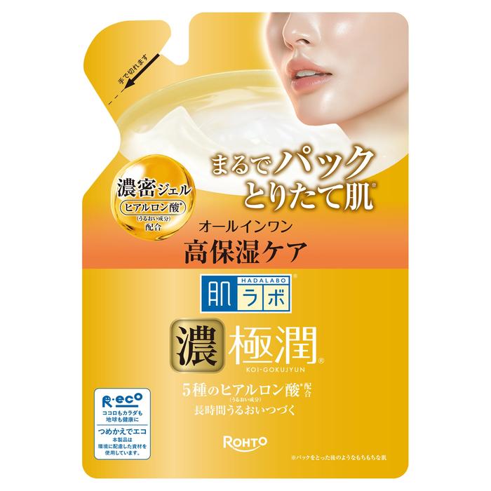 [REFILL] Hada Labo Koi Gokujyun - All-in-One Perfect Gel Refill 80g [Alcohol-free]