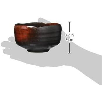 Mino Ware Matcha Bowl – Akabuki | Red-Brown Ceramic Tea Bowl | Made in Japan