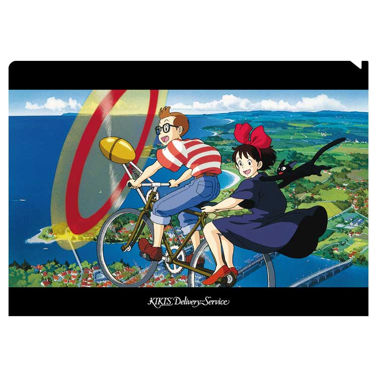Movic Studio Ghibli Kiki’s Delivery Service A4 Clear File – “Wow, She Flew!”