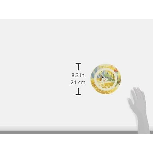 Yamaka Shoten MOOMIN "Luonto" Plate 19.5cm Moomin House Design
