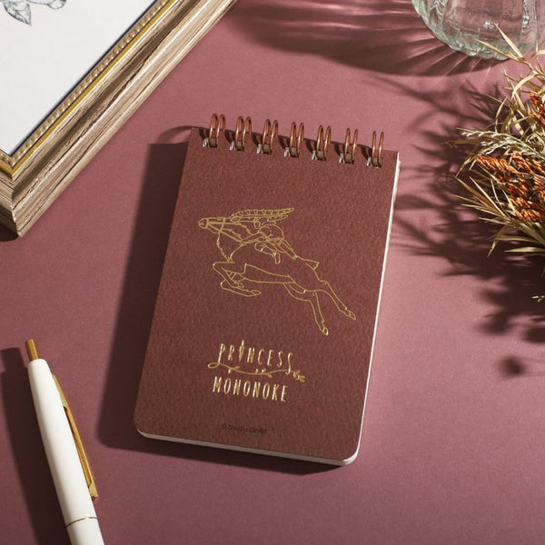 Princess Mononoke Gold-Stamped Mini Notebook