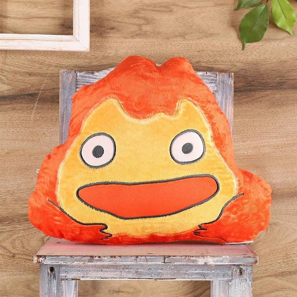 Howl’s Moving Castle Calcifer Shaped Pillow