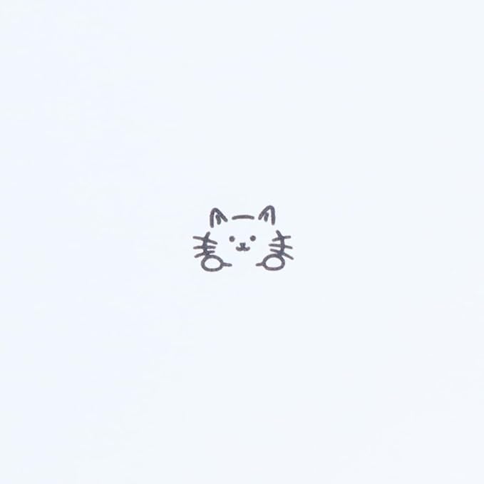 Sun-Star Stationery Pyokkori Stamp – Oil-Based Paintable Animal Stamp