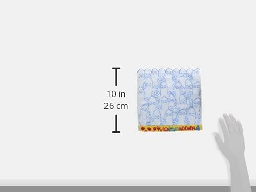 Moomin Mini-Handtuch – Hattifatteners Tag 25 × 25 cm (100 % Baumwolle)