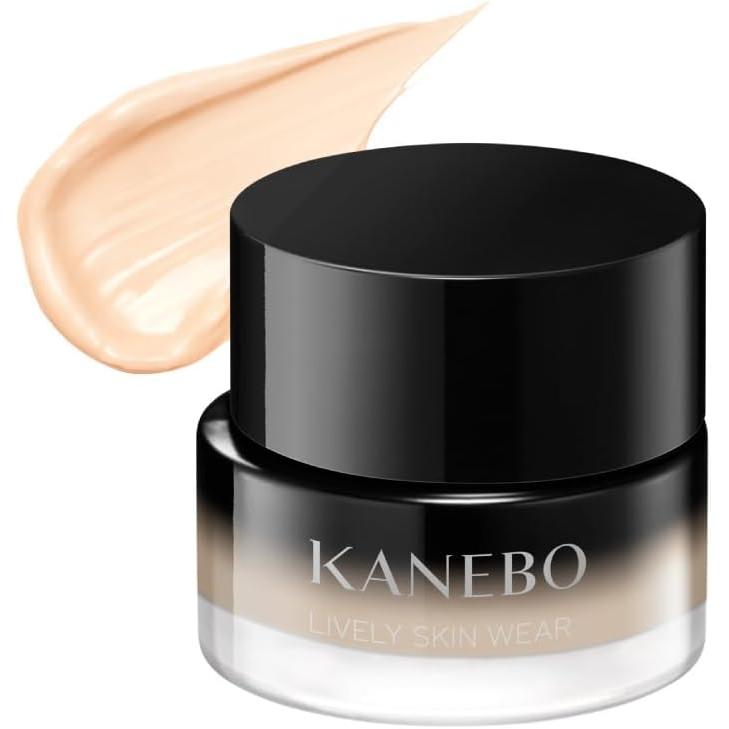 KANEBO Lively Skin Wear II Serum Foundation SPF4 PA+ – Hydrating Glow Coverage, 10 Shades, 30g [With alcohol]