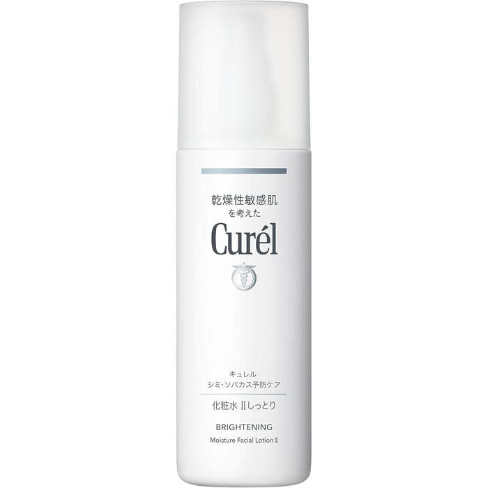 Curél Brightening Care Lotion – Type I Light / Type II Moist / Type III Very Moist, 140ml [Alcohol-free]