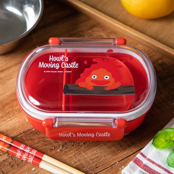 Howl’s Moving Castle Calcifer Lunch Box with Antibacterial Coating (360ml)