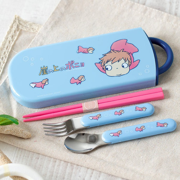 Ponyo on the Cliff Trio Set - Dishwasher Safe