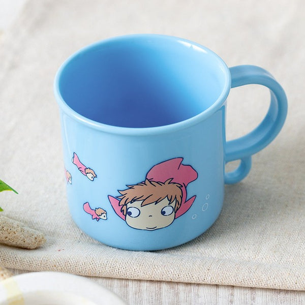 Ponyo on the Cliff Sisters Dishwasher Safe Cup