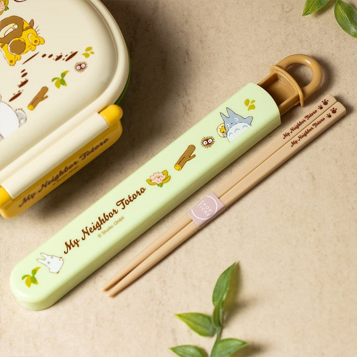 My Neighbor Totoro Antibacterial Dishwasher Safe Chopsticks Box Set Nekobus ABS2AMAG