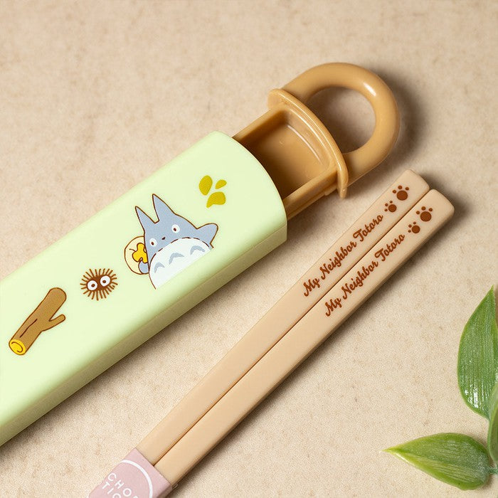 My Neighbor Totoro Antibacterial Dishwasher Safe Chopsticks Box Set Nekobus ABS2AMAG