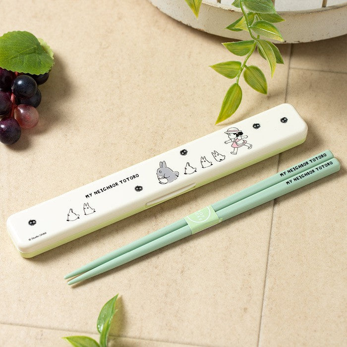 My Neighbor Totoro Antibacterial Silent Chopsticks Box Set 18cm Marching ABC3AG
