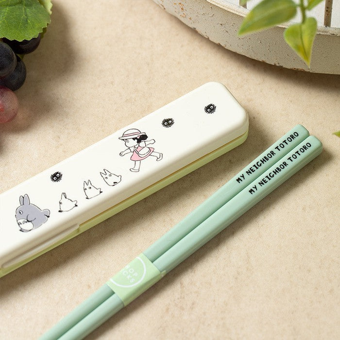 My Neighbor Totoro Antibacterial Silent Chopsticks Box Set 18cm Marching ABC3AG