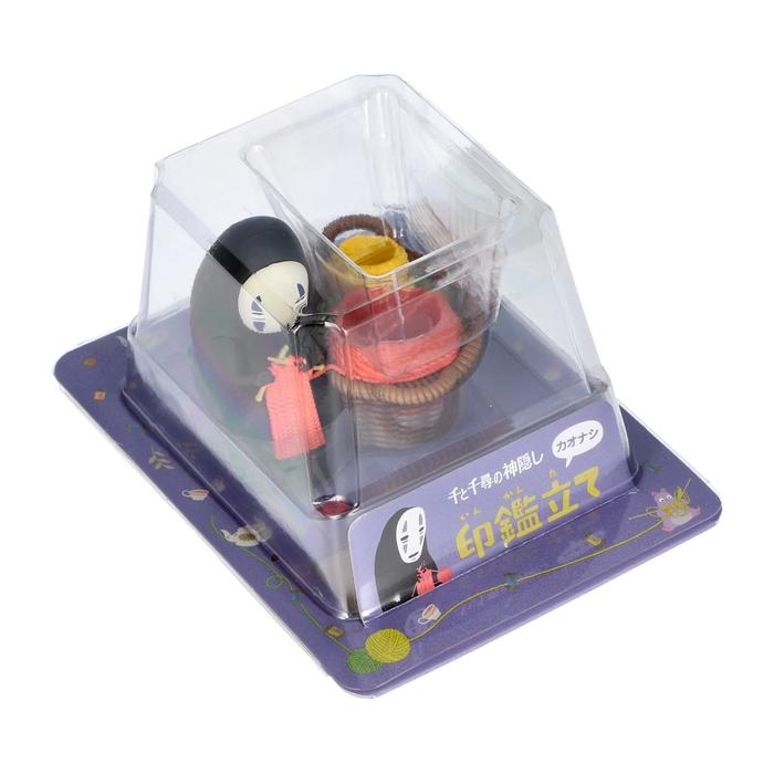 Ensky No-Face Stamp Holder – Spirited Away Kaonashi PVC Desk Organizer