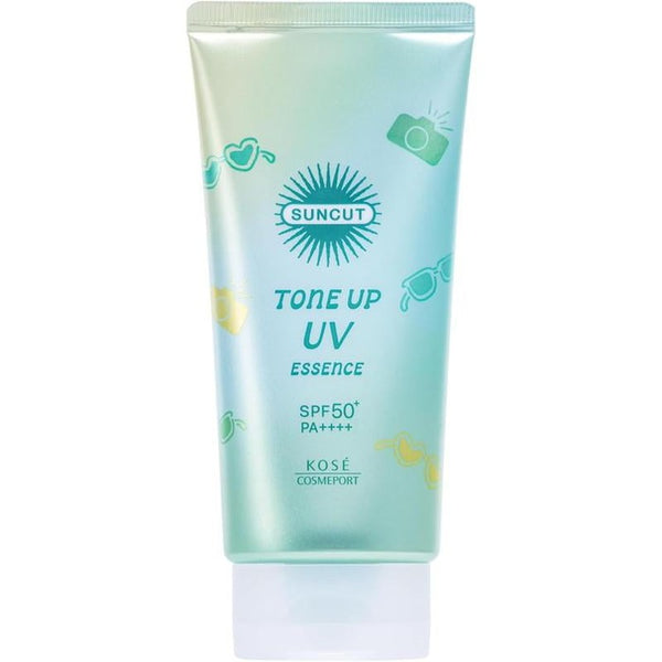 TONE UP UV ESSENCE - Sunscreen essence SPF50+PA++++ toning the skin color (green) 80g [With alcohol]