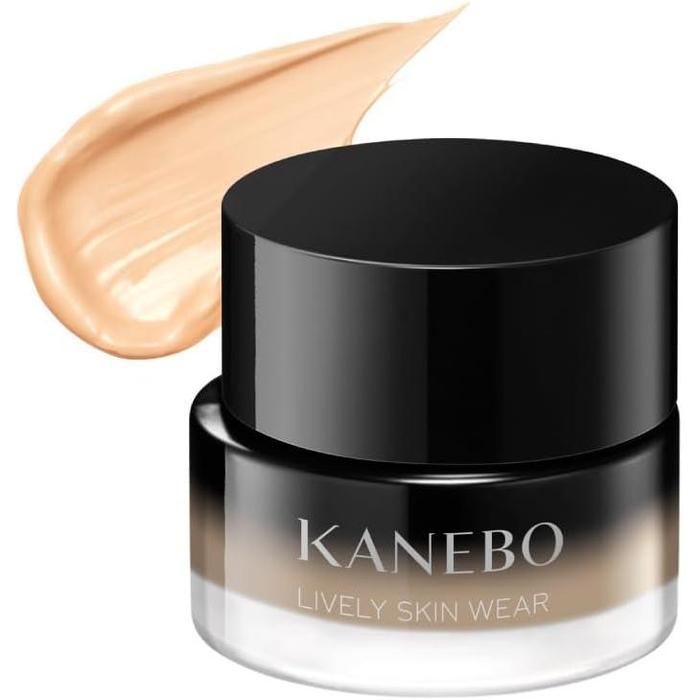 KANEBO Lively Skin Wear II Serum Foundation SPF4 PA+ – Hydrating Glow Coverage, 10 Shades, 30g [With alcohol]