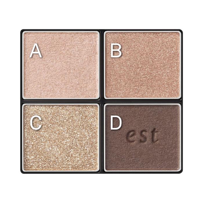 est Transsphere Eye Color Eyeshadow Palette [Alcohol-Free]