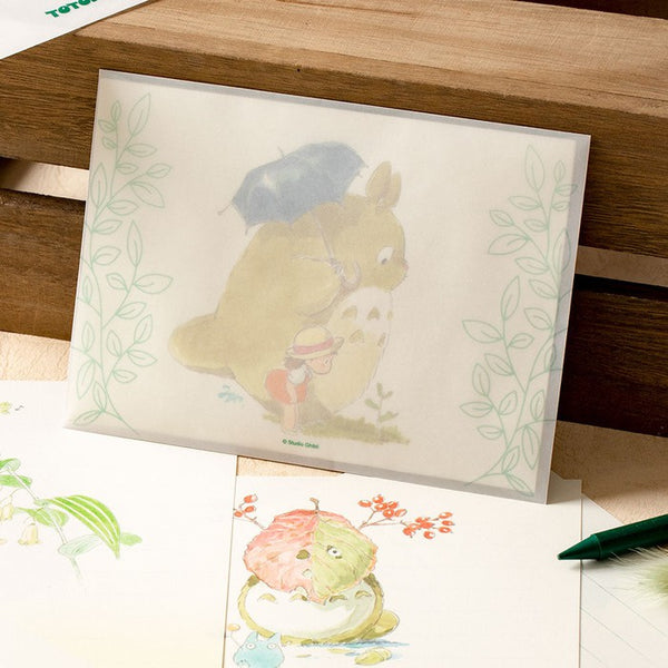 Totoro Fund Goods Letter Set (Otegami Totoro) [S-208]