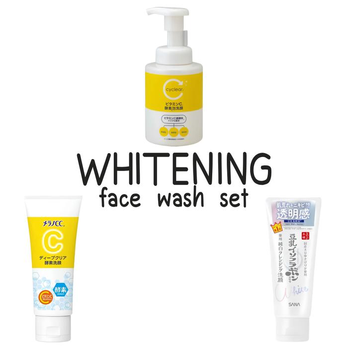 Whitening Face Wash Set
