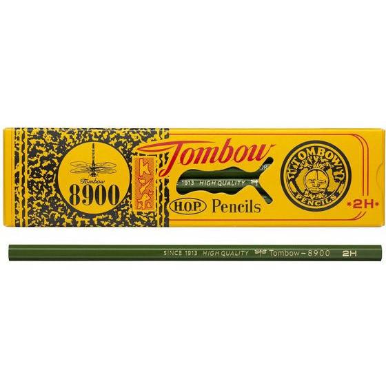Tombow MONO 8900 Pencils 12-Pack – 2H / H / F / HB / B / 2B