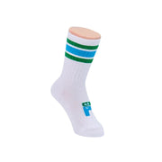 FamilyMart FAMIMA Line Socken – Weiß / Schwarz | 22–25 cm & 25–28 cm