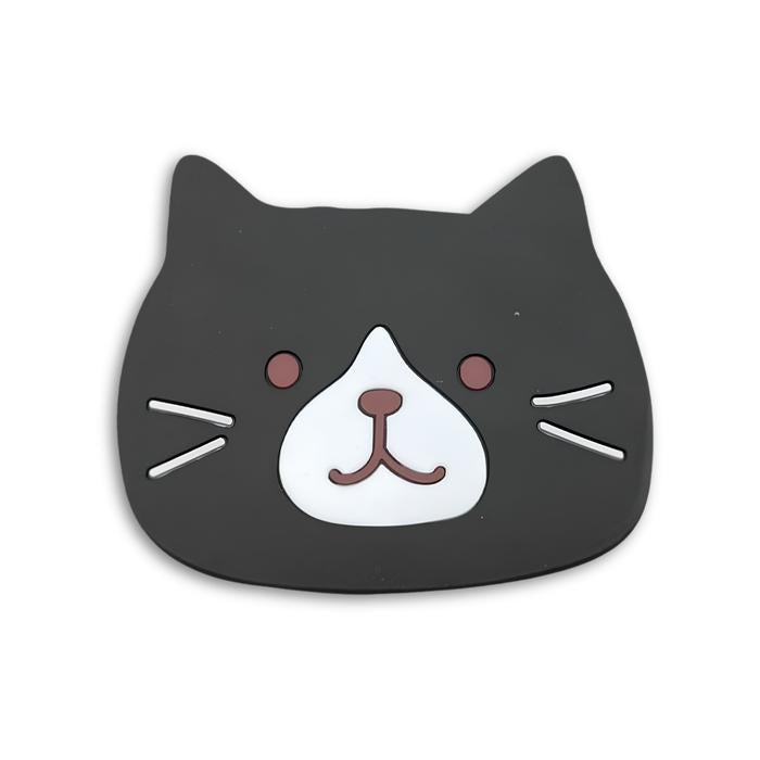 Cat-Shaped Silicone Coasters