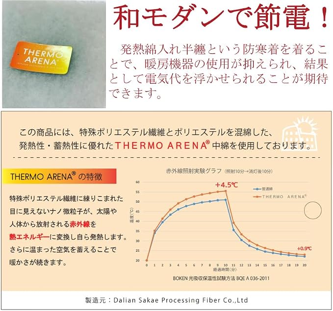 女款加厚和服外套，背部帶有保暖設計 – 日本圖案 06，溫暖冬季家居服