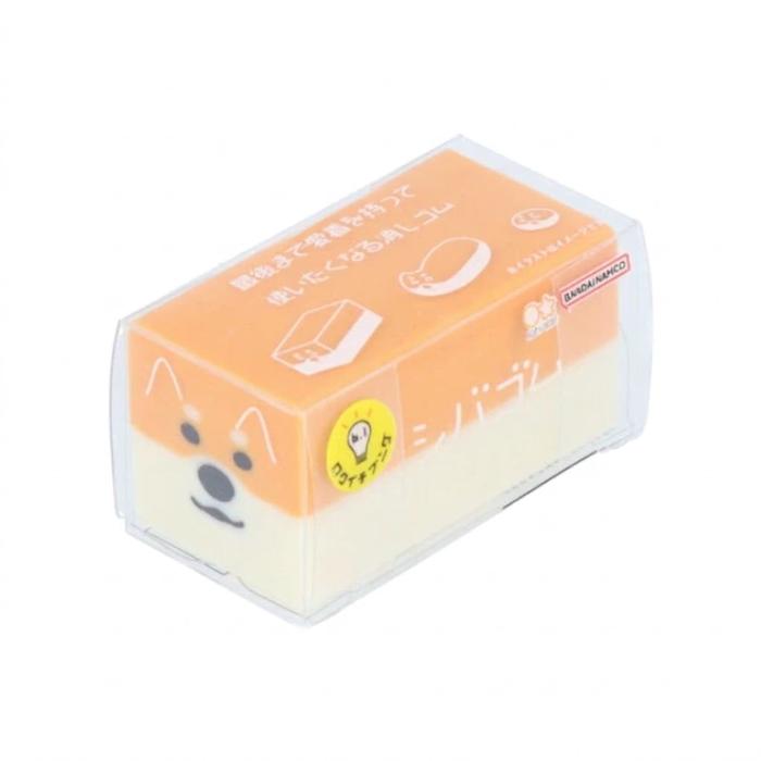 Sun-Star Shibagomu & Nekogomu Eraser – Shiba Dog / Hachiware Cat