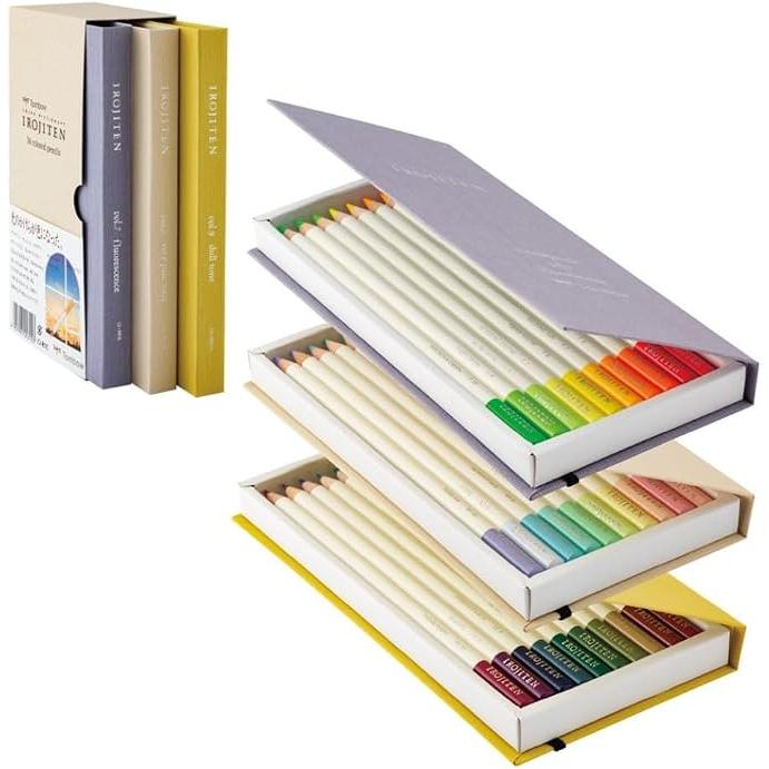 Tombow IROJITEN Colored Pencils – Volume 3, 30 Colors | Color Dictionary
