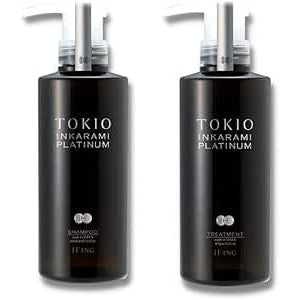 TOKIO IE Inkarami Platinum Shampoo & Treatment Set (400ml Shampoo + 400g Treatment) (With Alcohol)