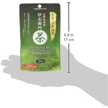 IYEMON Stone-Ground Uji Matcha 30g – Premium Japanese Green Tea