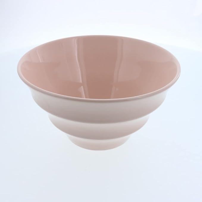 EAST Table Lightweight Ramen Donburi Bowl – Color Border Design, 19 cm (Multiple color options)