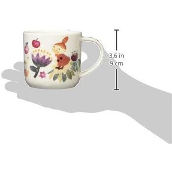 Yamaka Shoten MOOMIN "Herbarium" Mug Little My Pattern White 350ml