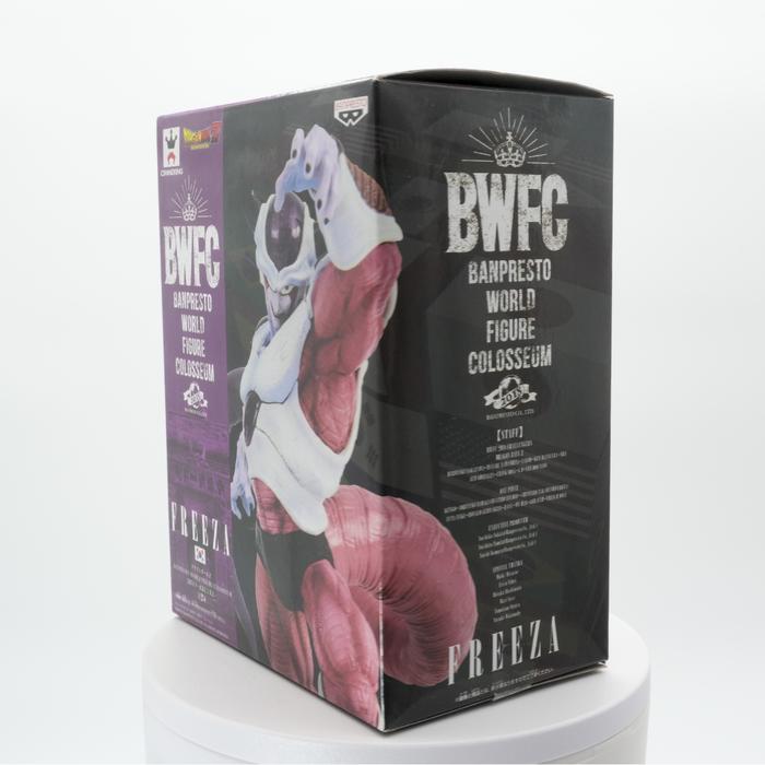 USED Dragon Ball Z Banpresto World Figure Colosseum Tenkaichi Budokai 2 Frieza (Second Form) Figure (With Box)