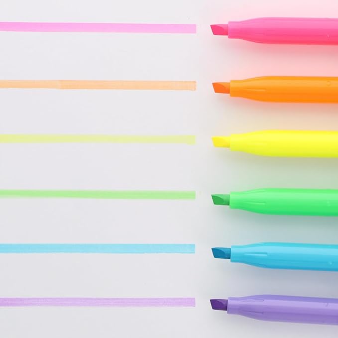 PILOT FriXion Light Erasable Highlighter – Regular Color 6-Color Set