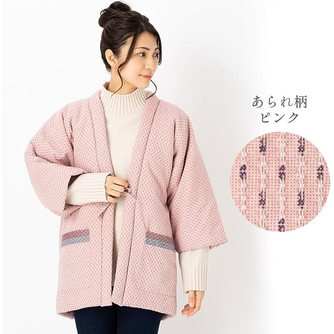 Watanosato 女士久留米多比漢登 8080 – 棉填充日本冬季外套，6 種設計