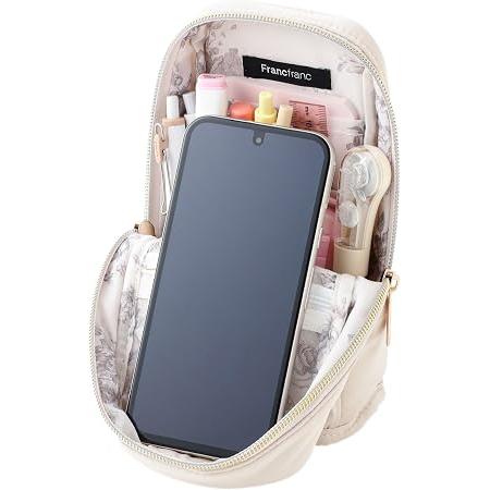 Francfranc Gather Pen & Smartphone Stand Pouch – Desk Organizer & Phone Stand, 2 Colors