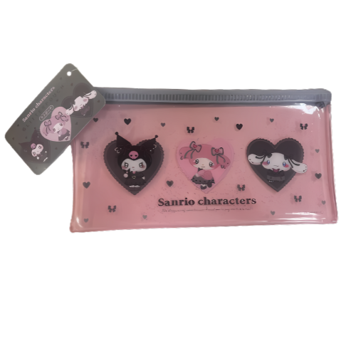 Character Mix Uruuru Heart Glitter Stationery Pouch