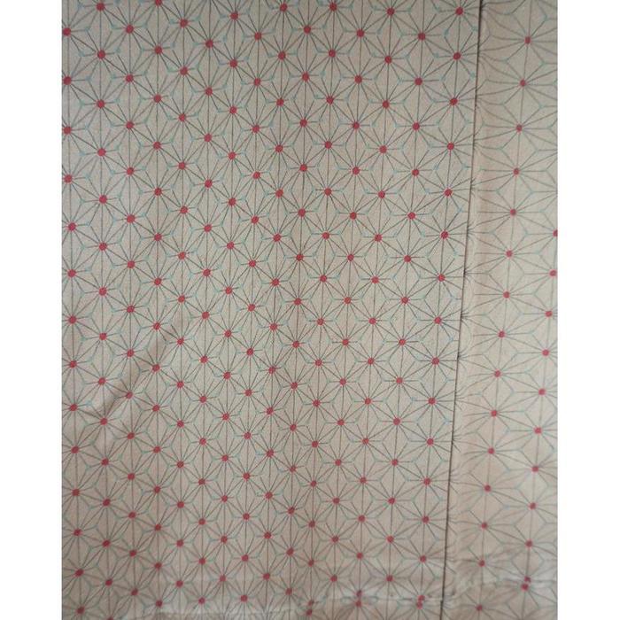 Vintage Kimono – Brown with traditional Japanese asanoha pattern, For Height 155-165cm (maximum height for those who don't require an ohashori)