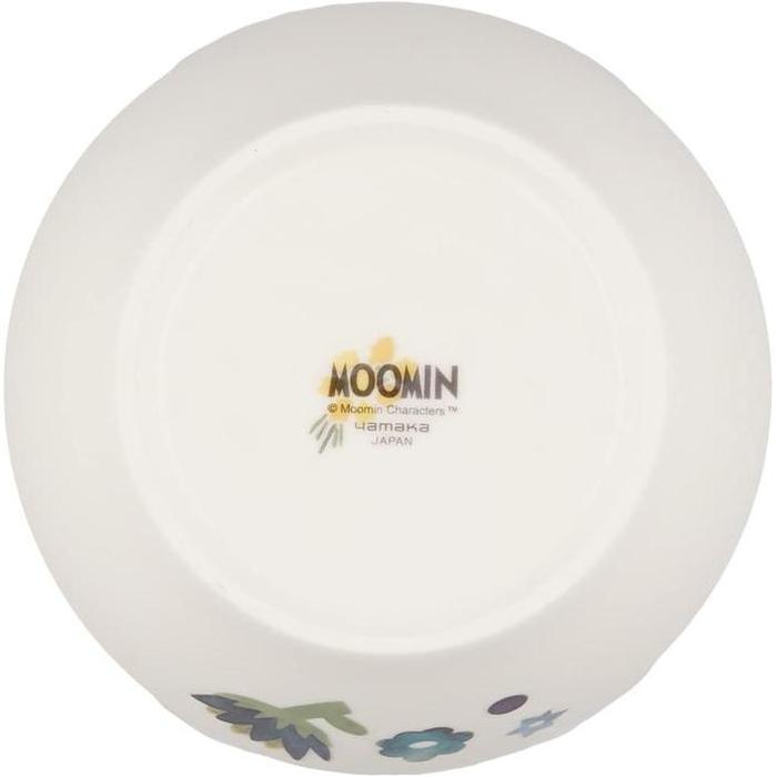 JAPANESE COLLECTION-MOOMIN "Herbarium" Small Bowl, 13.5cm, Snufkin Design