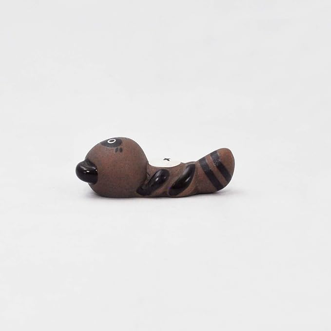 Skater Ceramic Chopstick Rest – Raccoon
