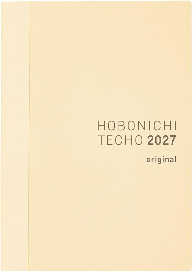 [Japanese] Hobonichi Techo 2027 Original A6 – Planificador Japonés de 1 Página por Día