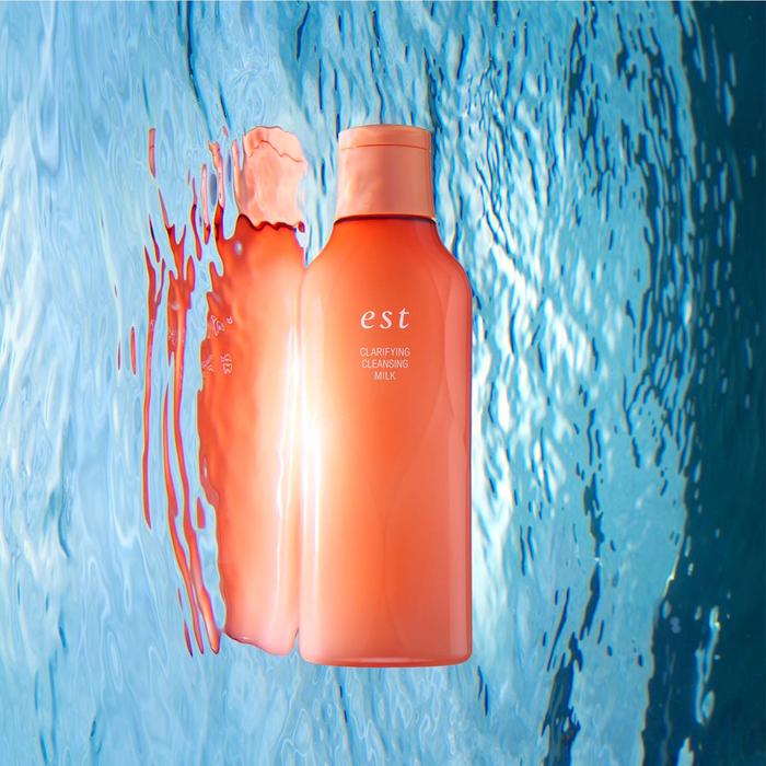 est Clarifying Cleansing Milk – Award-Winning Brightening Makeup Remover 170ml [With alcohol]