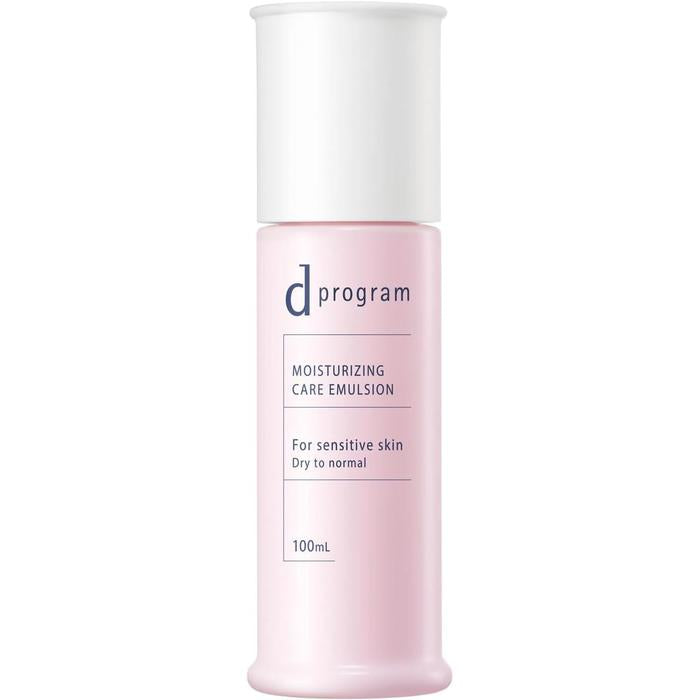 d program [Quasi-Drug] Moist Care Emulsion EX | 100 ml | Fragrance-Free Moisturizing Milk for Sensitive Skin [Alcohol-free]