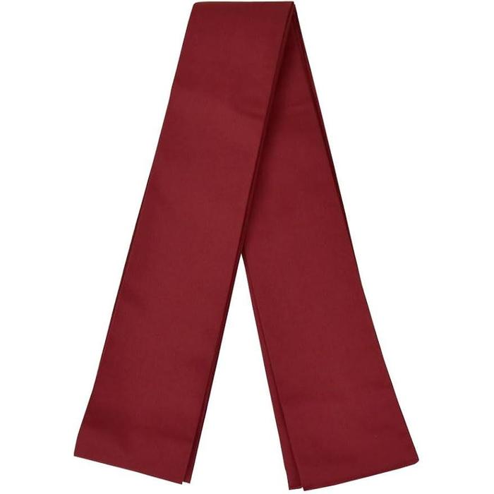 Traditionl Long Tasuki Red 270 cm × 7 cm for kimono